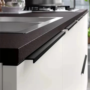Vermonhouzz - Gabinete <span class=keywords><strong>de</strong></span> Cocina Moderno y Minimalista Personalizado, Dos Tonos, Blanco Mate y Madera Oscura, <span class=keywords><strong>para</strong></span> un Confort y Almacenamiento Extremos - Product Image 6