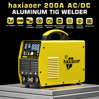 Nouvelle machine à souder TIG HAXIAOER TIG-200P avec module IGBT, onduleur AC/DC à onde carrée pour l'acier inoxydable et le cuivre