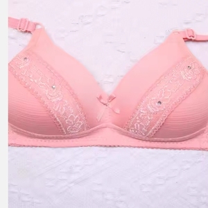 Petits seins dentelle bretelles de réglage mode imprimé ligne soutien-gorge petits seins <span class=keywords><strong>femmes</strong></span> sexy - Product Image 4