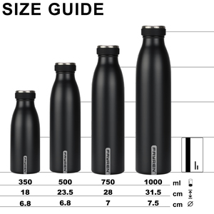 Stainless Steel Insulated Water Bottle Insulated Thermo <strong>Flask</strong> for <strong>Hot</strong> and Cold Beverages Leakproof <strong>Drinking</strong> Bottle - Product Image 2
