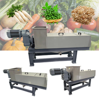 Déshydrateur de tiges de céréales, de grains de distillateur, de noix de coco déshydratée, de pulpe de papier, séparateur solide-liquide à vis, machine de déshydratation