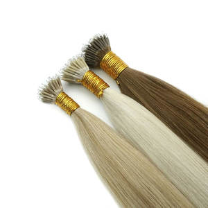 Extensiones <span class=keywords><strong>de</strong></span> Cabello Nano Ring Fáciles <span class=keywords><strong>de</strong></span> Instalar y Retirar, Cabello Europeo Natural Virgen, Nano Beads para Salón - Product Image 2