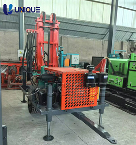 UNIQUE High Performance <b>Wheel</b> Type 42KW 150m Rotary Drilling Rig Diesel Powered - Product Image 3