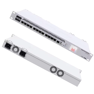 Router Industrial Inalámbrico Mikrotik de 16 Núcleos ARM CCR2116-12G-4S+ con LAN de 1000Mbps, Firewall, QoS y Wi-Fi de Doble Banda - Product Image 1