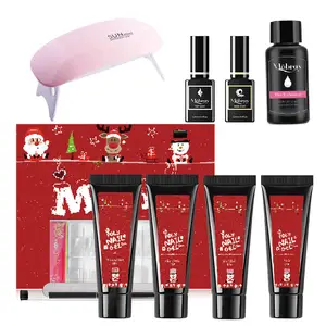 Advance Pre heating Serie von Weihnachten Private Label Gel Nagel verlängerung Nagel verlängerung sgel Stärken Sie Poly Gel