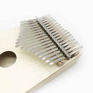 Piano de pulgar Kalimba de 17 teclas, Piano plano Mbira pintado, instrumento de música africano <span class=keywords><strong>Calimba</strong></span> - Product Image 4