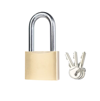 Serrure de porte trempée antivol étanche 20MM 25MM 30MM 40MM 50MM 60MM Cadenas en laiton à longue manille