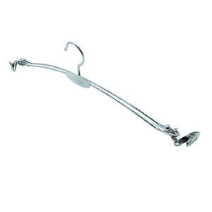 Zwart Gevlokte Fluwelen Kleerhangers Voor Volwassenen Met Ruimtebesparend 360 Antislipontwerp Met Roterende Haak Voor Gebruik In De Kledingkast - Product Image 2