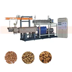 Automatische 700 Kg/u Hondenvoer Maken Machine Extruder Voor Pet Food Droge Geëxtrudeerde Hondenvoer Productielijn/Pet Food Verwerking Mach