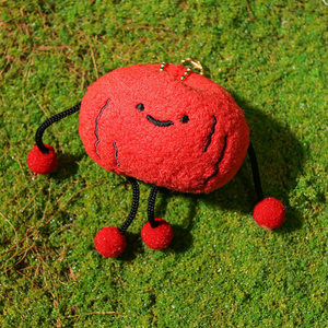 Porte-clés de voyage en peluche culturel et créatif du Yunnan - Figurines en peluche champignons Morille et Porcini, jouets pendentifs 3,54 pouces PP - Product Image 6