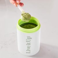 Boîte à poudre de légumes verts en métal sans BPA, conteneur de stockage hermétique en acier inoxydable de qualité supérieure pour les légumes verts quotidiens