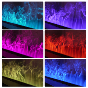 <span class=keywords><strong>Chimenea</strong></span> de Vapor 3D para Sala de Estar, <span class=keywords><strong>Chimenea</strong></span> <span class=keywords><strong>Falsa</strong></span> con LED, Difusor de Vapor de Agua, Humidificador Decorativo - Product Image 4