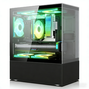 Venta al por Mayor de Ordenador de Escritorio para Juegos con Procesador <span class=keywords><strong>Intel</strong></span> I7-10700f, Tarjeta Gráfica GTX 1650, 16 GB de RAM DDR4, SSD de 1 TB, Ventiladores RGB, Windows 10 Pro - Product Image 1