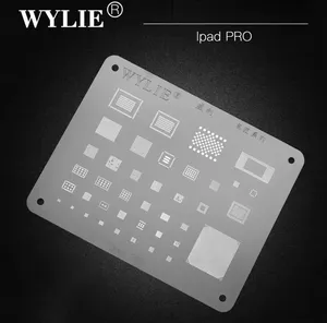ชุดอุปกรณ์รีบอลลิ่งแบบสเตนซิล Wylie BGA สำหรับ <span class=keywords><strong>iPad</strong></span> 1/2/3/4/5/6 Air/Air2 <span class=keywords><strong>Pro</strong></span> 9.7/10.5/<span class=keywords><strong>12.9</strong></span>/Mini CPU RAM Power <span class=keywords><strong>WiFi</strong></span> IC ชิป เครื่องมือซ่อมแซม - Product Image 5