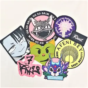 Anime Iron Stickers Clothes, Patches Cartoon Anime Clothes