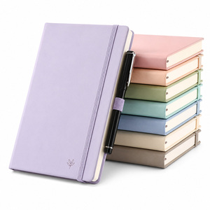 Cuaderno de papel kraft, cuaderno personalizado con impresión, tapa blanda, tamaño A7, con papel liso, estampado holográfico y UV localizado. - Product Image 1