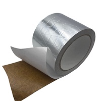 Ruban adhésif en aluminium renforcé 120 µm pour l'étanchéité et la réparation des fuites de clous isolants, ruban Foil-Scrim-Kraft