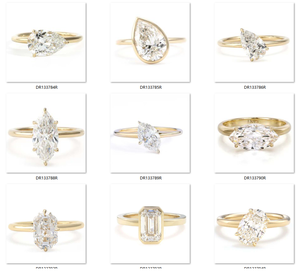 925 Silver Lab Grown Diamond Ring Cushion Cut 4 Carat VVS D Color IGI Certified Custom Design for Department <strong>Stores</strong> &amp; Brands - Product Image 2