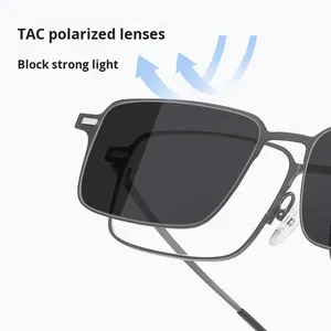 <span class=keywords><strong>Gafas</strong></span> de sol con <span class=keywords><strong>clip</strong></span> magnéticas polarizadas 1,1 para hombre, <span class=keywords><strong>gafas</strong></span> de bloqueo de luz azul, <span class=keywords><strong>gafas</strong></span> <span class=keywords><strong>graduadas</strong></span> 7601, marco complementario - Product Image 3