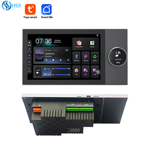 Bộ khuếch đại âm thanh thông minh <span class=keywords><strong>7</strong></span> inch cho khách sạn Alexa Android USB tuya ZigBee tích hợp bảng điều khiển màn hình cảm ứng điện - Product Image 1