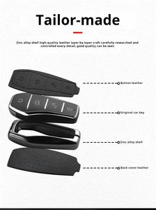 Étui de protection en alliage pour clé de voiture BYD Second Song Pro Tang Dm QIn PLUS MAX Yuan Generation Atto 3 Han EV Dolphin Accessoires - Product Image 3