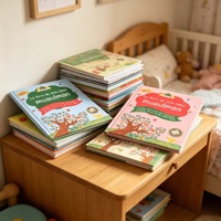 Livre de lecture pour enfants, couverture rigide d'apprentissage couleur à personnaliser, Service d'impression et imprimante
