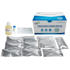 FSTest Salmonella Rapid Test Kit Alimentos Água Bebidas Superfície Ambiente Microbiologia Laboratório Detectar