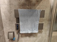Thermostat numérique à écran tactile LED pour porte-serviettes chauffant de salle de bain