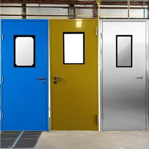 <span class=keywords><strong>Puerta</strong></span> de Sala Limpia de Alto Rendimiento y Estilo Moderno, Certificación CE, Venta Directa de Fabricante, Purificación Bio-Safe con Puertas Limpias - Product Image 1