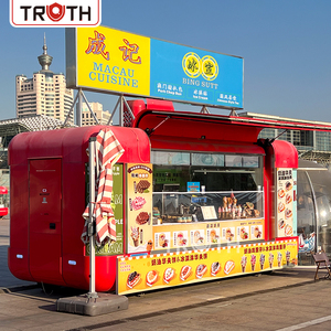 Remolque de Comida Móvil de Acero Inoxidable Truth Mobile Street con Cocina, Carritos de Comida Turca Personalizados <span class=keywords><strong>y</strong></span> Remolques de Comida Económicos en Venta en Canadá - Product Image 1
