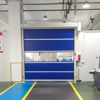 Système de portes rapides motorisées Portes roulantes rapides à économie d'énergie Volet roulant industriel Porte roulante haute vitesse avec servomoteur