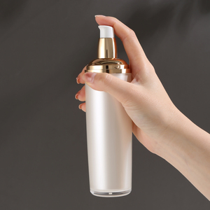 Gran oferta, contenedor vacío redondo recto blanco perla, <span class=keywords><strong>botella</strong></span> <span class=keywords><strong>de</strong></span> perla, <span class=keywords><strong>botella</strong></span> <span class=keywords><strong>de</strong></span> loción <span class=keywords><strong>de</strong></span> crema acrílica, <span class=keywords><strong>botella</strong></span> - Product Image 3