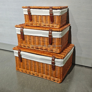 Cesta <span class=keywords><strong>de</strong></span> Mimbre Natural Tejida a Mano JY Holiday, Personalizada, con Diseño <span class=keywords><strong>de</strong></span> Ángel, para Picnic, Frutas, Dulces, Regalo Infantil - Product Image 6