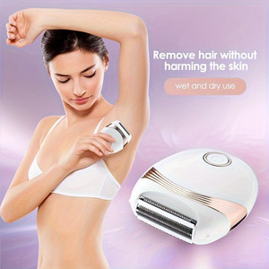 Mini Depiladora Eléctrica <span class=keywords><strong>Femenina</strong></span> Impermeable, Depiladora Eléctrica Recargable para Mujer, Depiladora Corporal Portátil para Mujer - Product Image 1