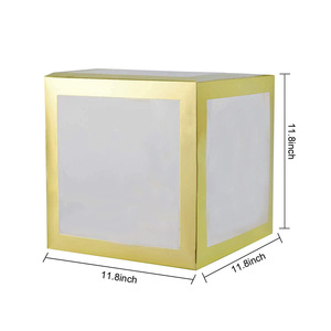 Scatola per palloncini trasparente festa di compleanno lettera per bambini disposizione di fidanzamento per matrimoni scatola per palloncini per <span class=keywords><strong>un</strong></span> <span class=keywords><strong>anno</strong></span> - Product Image 6