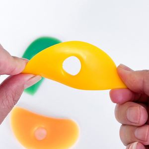A Set of 4-piece Colored Silicone Ceramic Scraper for Shaping and Shaping <b>Clay</b> <b>Modeling</b> Tools - Product Image 3