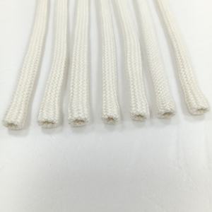 Customize 5mm Polyester Cotton Flat Round Hollow Core Drawstring <b>Cord</b> Rope for Hat Hoody Clothes - Product Image 4