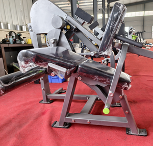 Équipement de musculation Gym Fitness Plaque chargée Double fonction 2 en 1 Extension de jambe assise et machine d'exercice Leg Curl - Product Image 2