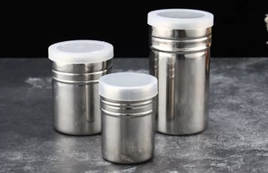 Wholesale Stainless Steel Seasoning <b>Bottle</b> Spice Seasoning <b>Shaker</b> Multi-purpose Spice Pepper Seasoning Can Coxeer - Product Image 6