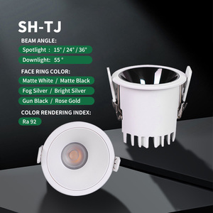 Foco LED Empotrable de Aluminio de Alta Gama para Interiores, Multitamaño, 7w 10w 15w, IP65, Resistente al Agua - Product Image 1