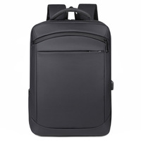 Sac à dos pour ordinateur portable personnalisable, durable, grande capacité, extensible, avec port USB, pour les trajets quotidiens, les voyages d'affaires et le bureau