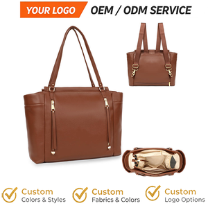 Bolso de gran capacidad para mamá, 12 bolsillos, bolso de viaje para pañales, bolso de hospital, bolso de viaje para pañales, bolsa de pañales de cuero, <span class=keywords><strong>mochila</strong></span> - Product Image 1