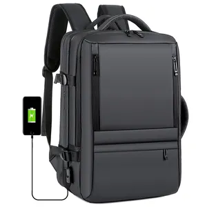 Sac à dos antivol de voyage, pochette à dos avec Port USB, pour ordinateur portable