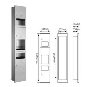 ไส้กรองดับกลิ่นสแตนเลส 304 สำหรับท่อระบายน้ำในโรงแรม สนามบิน รถไฟความเร็วสูง ดีไซน์ทันสมัย เรียบง่าย <span class=keywords><strong>ยาว</strong></span>พิเศษ - Product Image 4