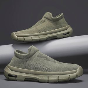 Jick Breathable Summer Slip-On Sneakers Lightweight <b>Platform</b> Walking <b>Shoes</b> <b>Men</b> Women Suede Soft Sole Florals Fashion Trend - Product Image 1