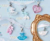 Ensemble de porte-clés sur le thème du ballet, ballerine, tutu, pointe, cœur, aile, breloque de sac, cadeau de danse, porte-clés pour filles, accessoires de ballet