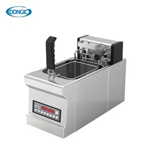 Contrôle de température de précision Food Truck Warrior Fryer 8L Largeur compacte Conception d'économie d'espace résistante aux vibrations pour les magasins de beignets de pâtisserie - Product Image 1