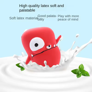 Yzs squeaker latex cao su đồ chơi quái vật với dễ thương tương tác Puppy Pet <span class=keywords><strong>Chew</strong></span> đồ chơi cho hung hăng chewers con chó đồ chơi - Product Image 3