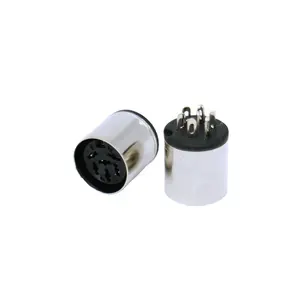 Conector hembra RF DIN señal 3/4/5/6/8 Pin enchufe General 7 Pin conector de alimentación DIN conector Micro DIN