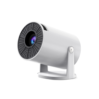 Mini Proyector de Cine en Casa HY300 con LED Integrado 480P Portátil para Teléfonos Móviles y Televisores Incluye Pantalla de Proyección